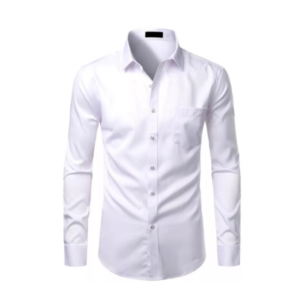 Camisa Social Masculina Manga Longa