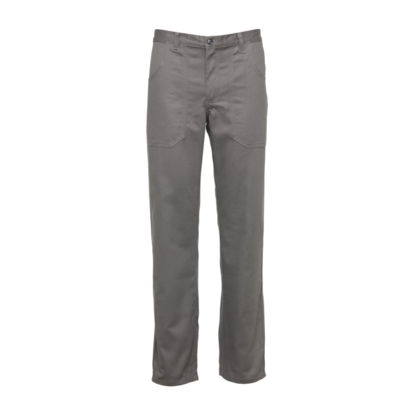 Calça Brim Meio Elástico
